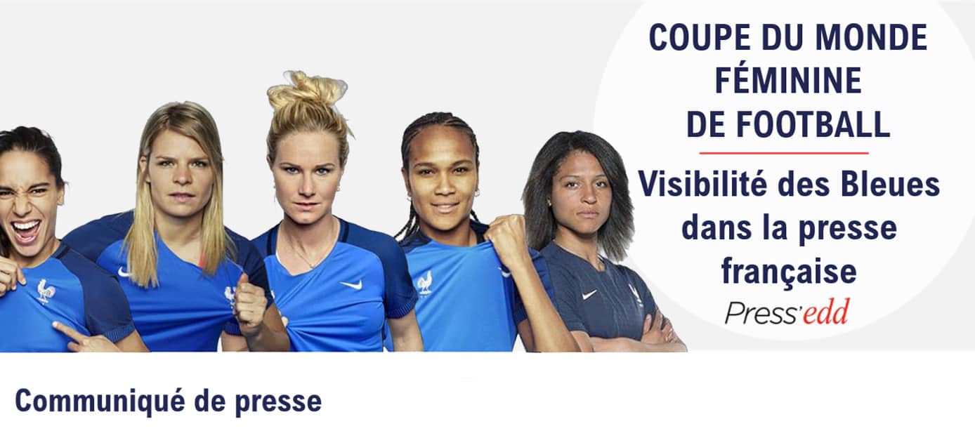 Visibilité dans la presse française : les Bleues se rapprochent des Bleus, le temps de la compétition